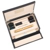 Pineider Matrix Fountain Pen Yellow Gold Fine nib