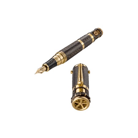 Montegrappa Penna stilografica Frankenstein  pennino oro 18k F