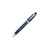 Penna stilografica Aurora Ipsilon Satin Blu pennino F