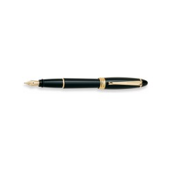 Aurora Ipsilon Resin Fountain Pen Black Fine nib B11-N