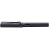 Lamy Safari steel black fountain pen with EF nib