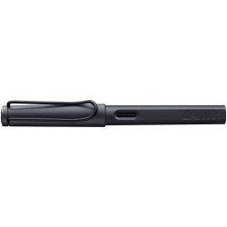 Penna stilografica Lamy Safari Steel Black pennino F