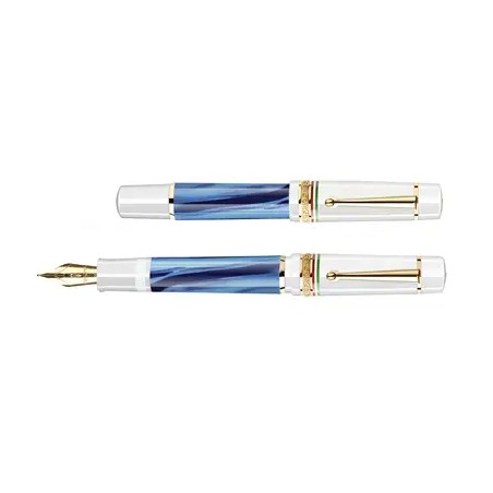 Delta fountain pen "Thank you Napoli" L.E. 14kt gold nib F