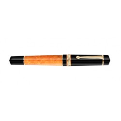 Delta DV 2.0 Premiere KP fountain pen 14kt gold nib F gold trim