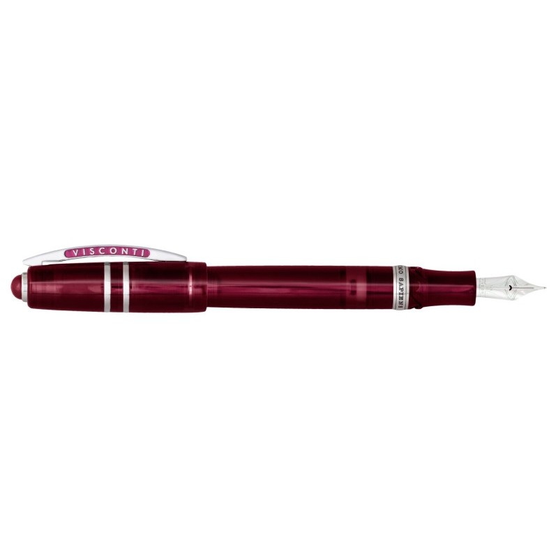 Visconti Homo Sapiens Demo Stones Ruby Fountain Pen - FPM