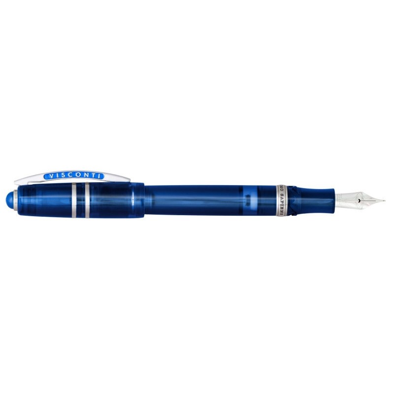 Visconti Homo Sapiens Demo Stones Blue Sapphire Fountain Pen - Medium nib