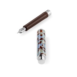 Montegrappa Gnomo Obsession Fountain Pen Mocha Extrafine nib