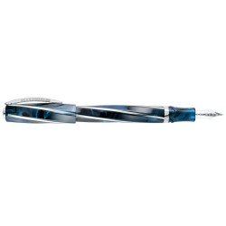 Penna stilografica Visconti Divina Elegance Oversize Imperial Blue - pennino EF