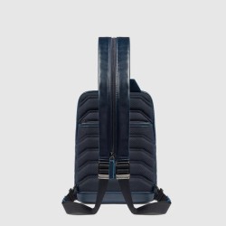 Piquadro Mono Sling Bag with Backpack Portability CA6589B2/BLU2