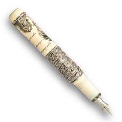 Visconti Dante Alighieri Fountain Pen 18kt Fine nib - Limited Edition