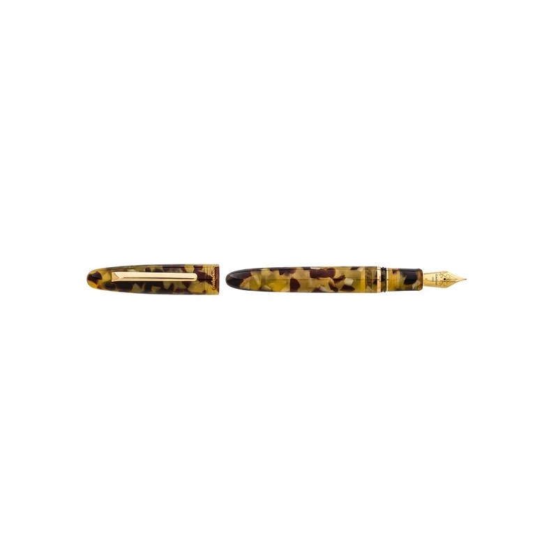 Esterbrook Estie Fountain Pen Tortoise Gold Trim E136-F