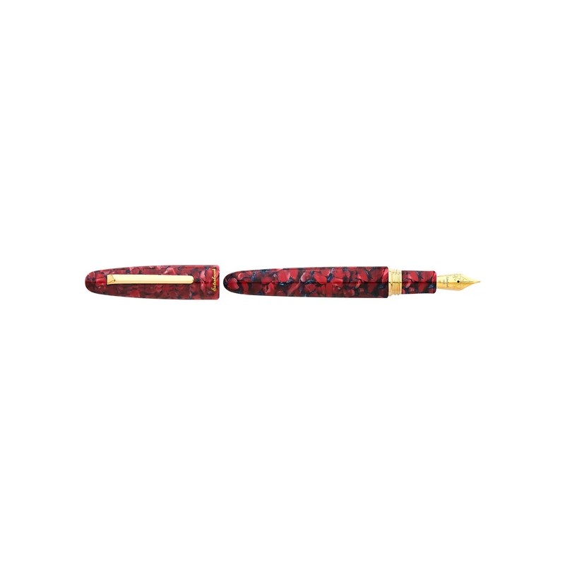 Esterbrook Estie Fountain Pen Scarlet Gold trim ESC916-F