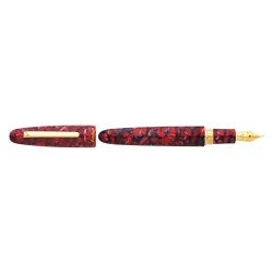 Penna stilografica Esterbrook Estie Oversize Scarlet Gold Pennino FineFlex ESC906-FF