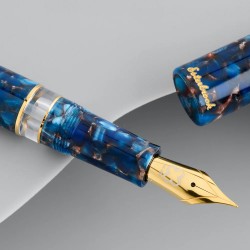 Esterbrook Estie Nouveau Bleu Fountain Pen Gold Nib Fine