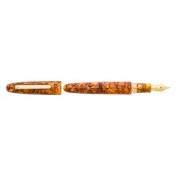 Penna stilografica Esterbrook Estie Oversize Honeycomb Gold Pennino F E736-F