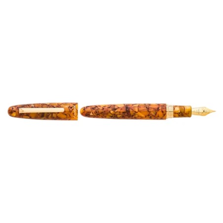 Esterbrook Estie Oversize Fountain Pen Honeycomb Gold trim E736-F