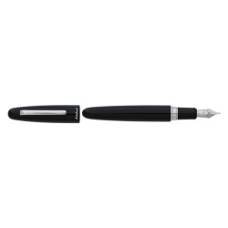 Esterbrook Estie Oversize Fountain Pen Ebony palladium trim E166-F