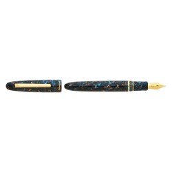 Penna stilografica Esterbrook Estie Nouveau Bleu gold trim pennino EF