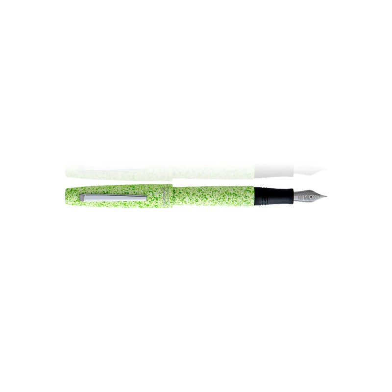 Esterbrook Camden Composition Fountain Pen Spring Break Fluoroscent Green E936-F