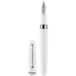 Montegrappa Elmo 01 White Fountain pen - Fine nib ISEOR2AW