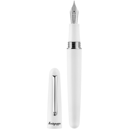 Montegrappa Elmo 01 White Fountain pen - Fine nib ISEOR2AW