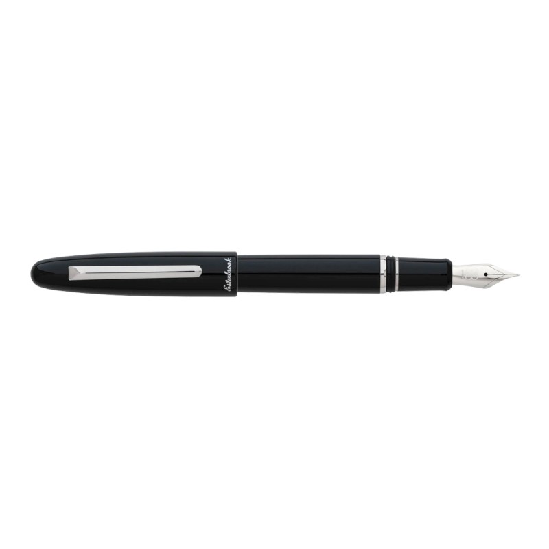 Penna stilografica Esterbrook Estie Ebony Palladium E106-F