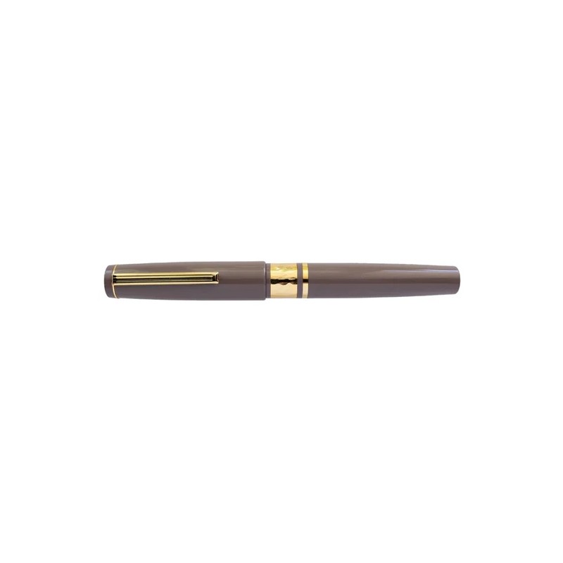 Esterbrook Model J Fountain Pen Ebonite Violet Gold Trim F Nib