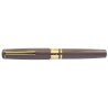 Esterbrook Model J Fountain Pen Ebonite Violet Gold Trim F Nib