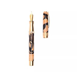 Penna stilografica Pineider LGB Rock Dune/Gold  Pennino F