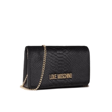 Borsa tracolla Love Moschino in velluto nero JC4292PP0DKL0000