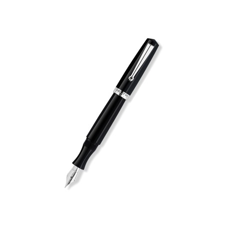 Delta Intesa 2.0 Fountain Pen Black Medium nib