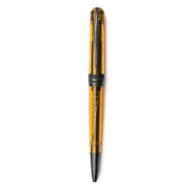 Pineider Avatar UR Demo Metal Black  Ballpoint pen Amber