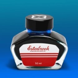 Boccetta d'inchiostro Esterbrook Shimmer Aqua 50 ml