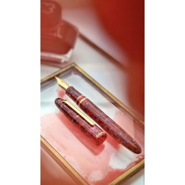 Penna stilografica Esterbrook Estie Scarlet Gold trim  ESC916-F