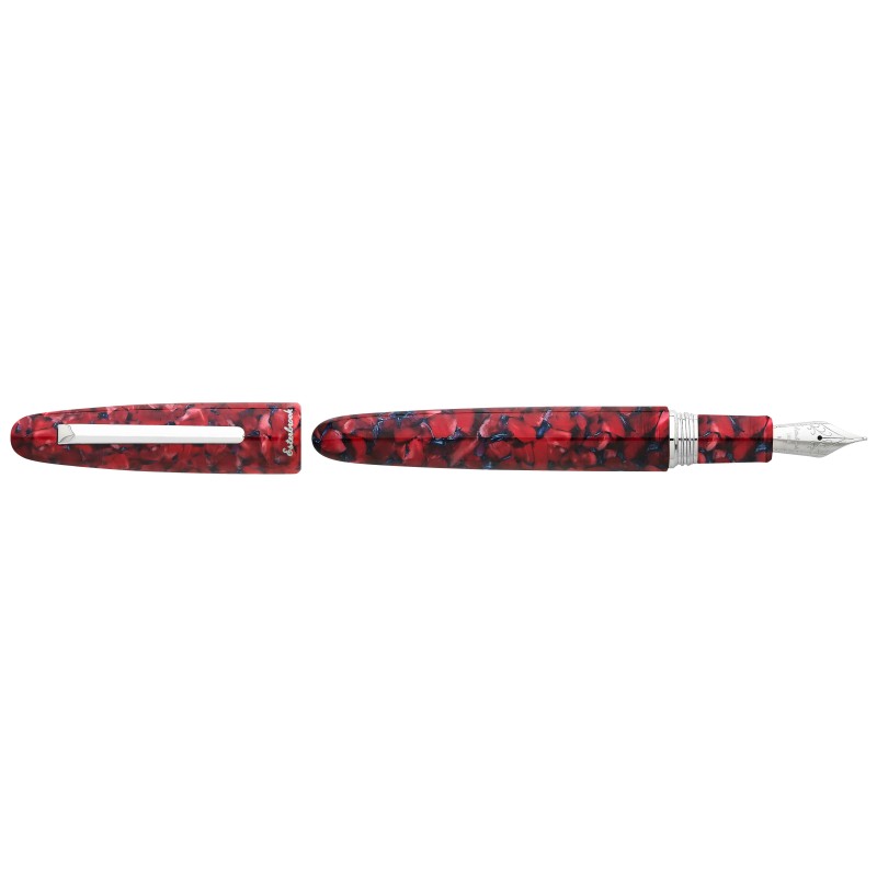 Esterbrook Estie Fountain Pen Scarlet Palladium trim ESC936-F