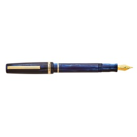 Esterbrook JR Pocket Fountain Pen Capri Gold trim - EJRBLUE-F