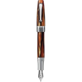 Montegrappa Extra Otto 1930 Fountain pen Turtle Brown - Fine nib