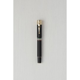 Gioia Partenope Fountain Pen Black Gold Fine nib