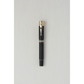 Penna stilografica Gioia Partenope Black Sand Gold pennino F