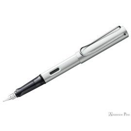 Penna stilografica Lamy AL star Whitesilver - Pennino F 1236519