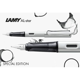 Lamy AL-star Whitesilver Fountain pen - Medium nib 1236520