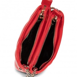 Borsa a tracolla trapuntata Love Moschino rosso JC4210PP0BKB0500