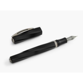 Penna stilografica Visconti Divina Matte Black pennino EF