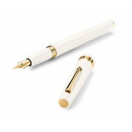 Montegrappa Armonia Pearl White Fountain pen - Fine nib