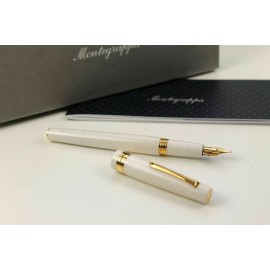 Penna stilografica Montegrappa Armonia Pearl White pennino F