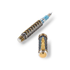 Montegrappa Dante Alighieri Paradiso Silver Fountain Pen FPEF