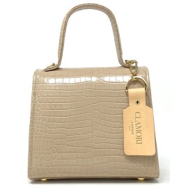 Clamori Candy Medium Classic women bag - Cream C