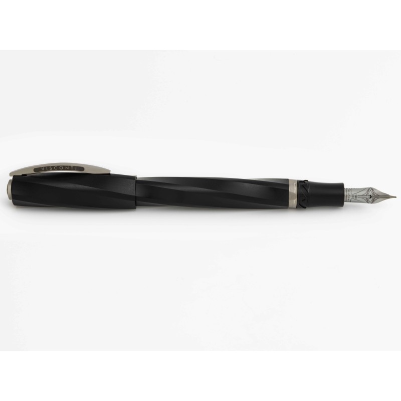 Penna stilografica Visconti Divina Matte Black pennino EF