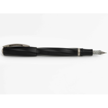 Penna stilografica Visconti Divina Matte Black pennino EF