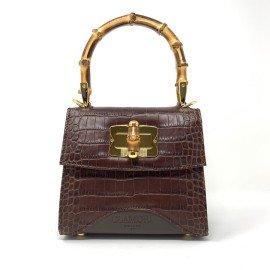 Borsa da donna Clamori Venere Small Limited - Dark brown Matt Q